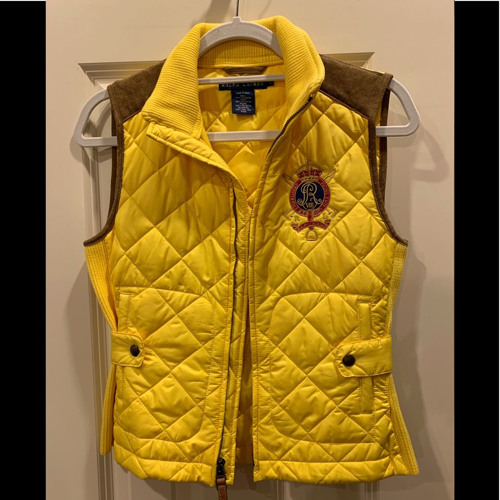 Ralph Lauren Blue Label Quilted Vest - Size Small